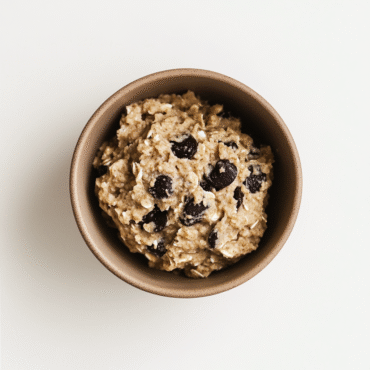 Oats Overnight Cookie Dough Recipe