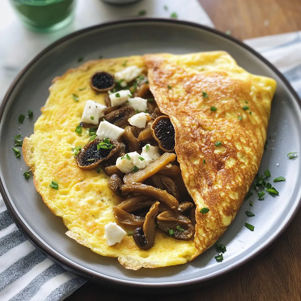 Morel Mushroom Omelette Recipe