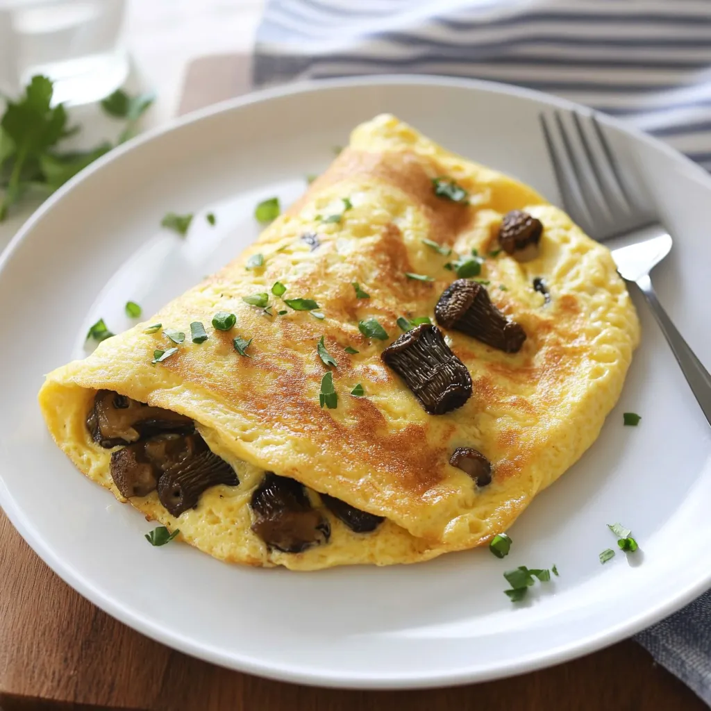 Morel Mushroom Omelette Recipe