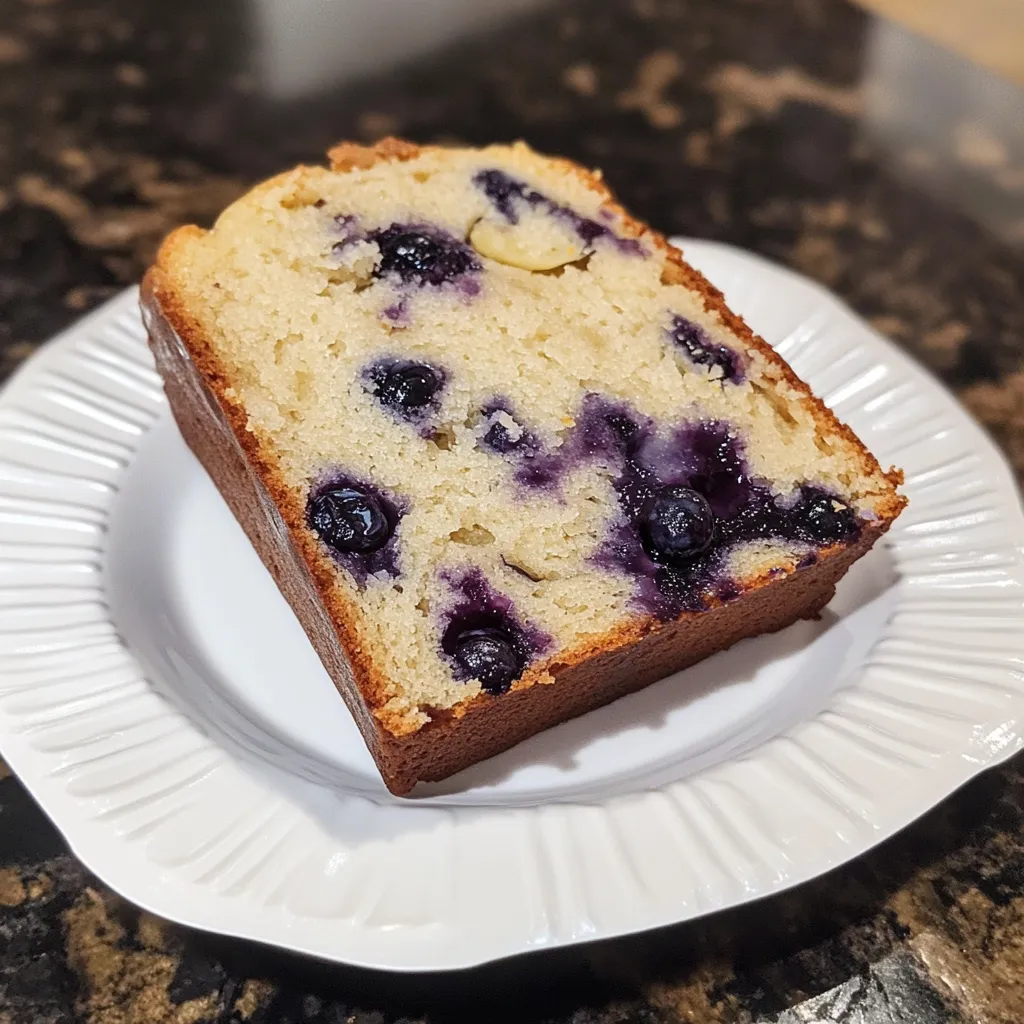 Sourdough Blueberry Lemon Blueberry Bread