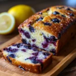 Sourdough Blueberry Lemon Blueberry Bread