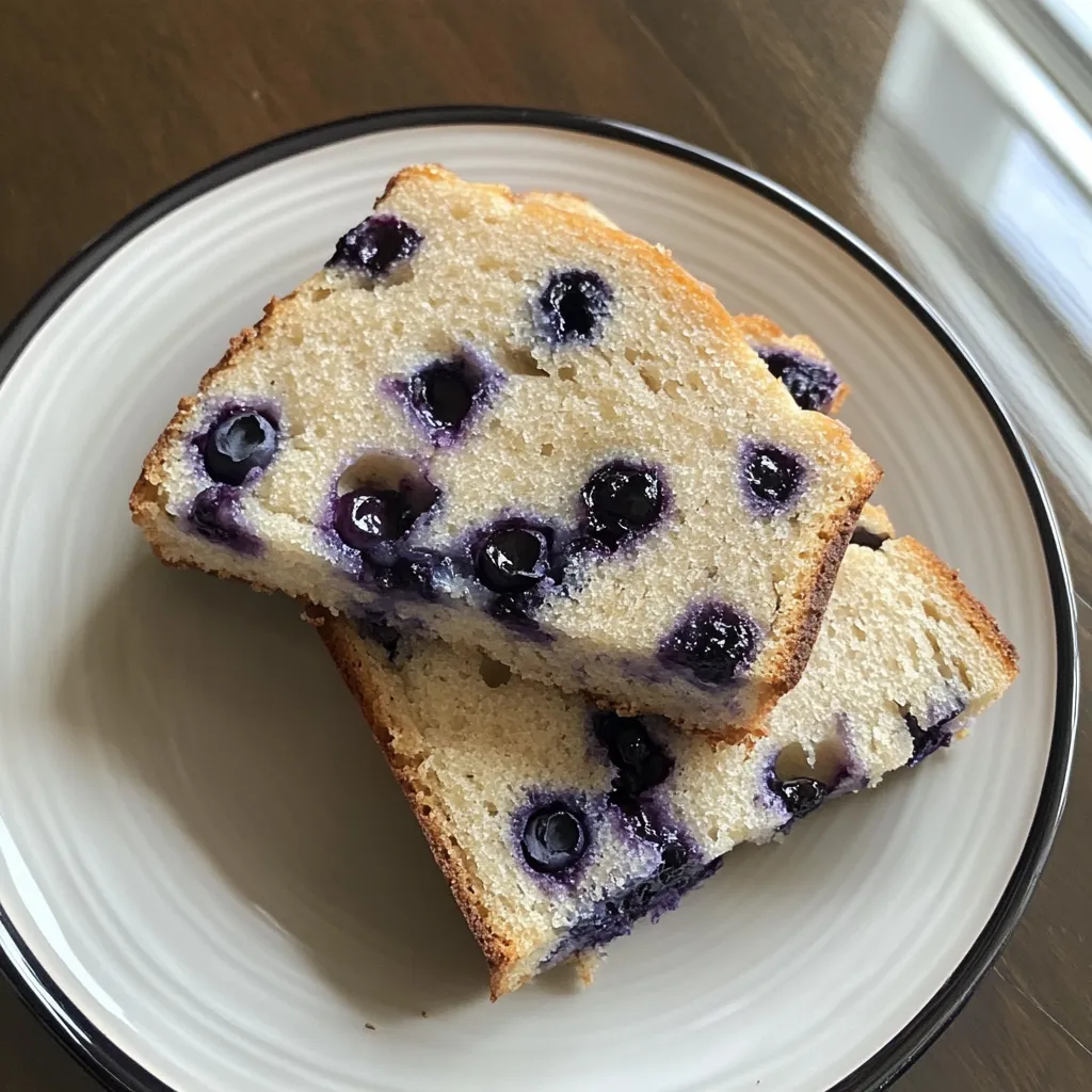 Sourdough Blueberry Lemon Blueberry Bread