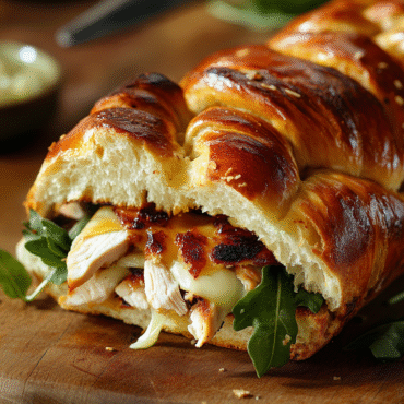 challah bread sandwich