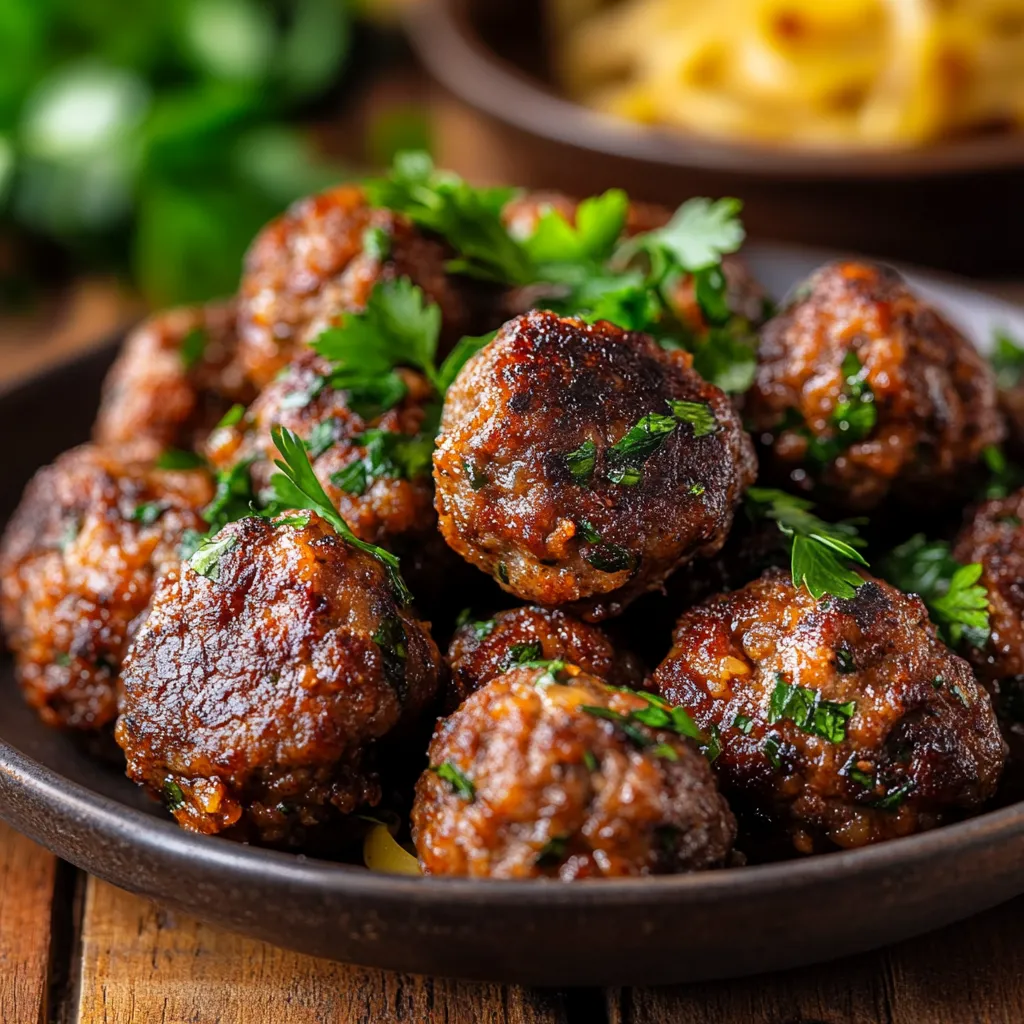 wagyu beef meatballs