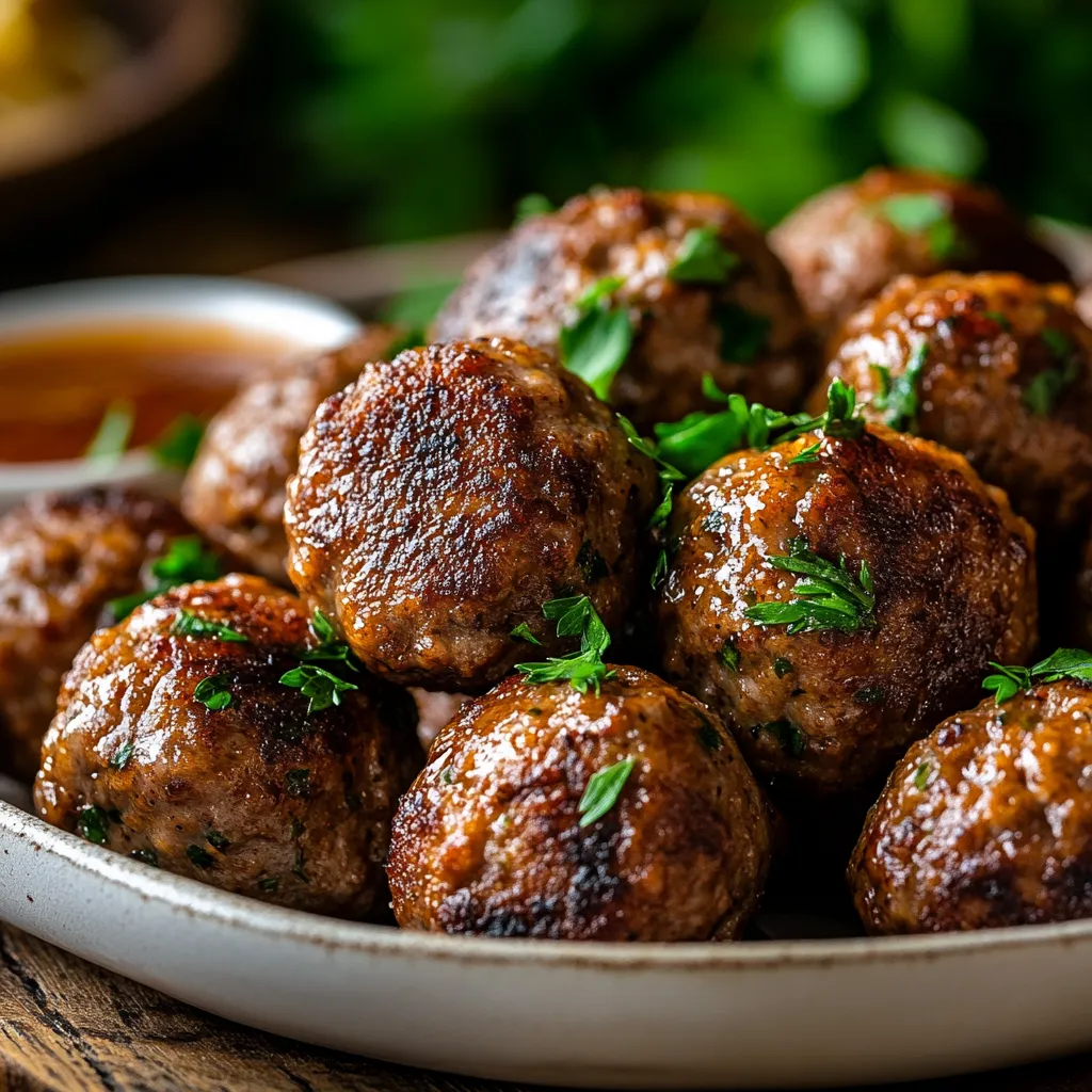 wagyu meatball recipe