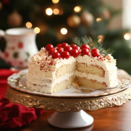 12 Tomatoes Eggnog Poke Cake
