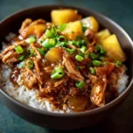 sweet Hawaiian crockpot chicken