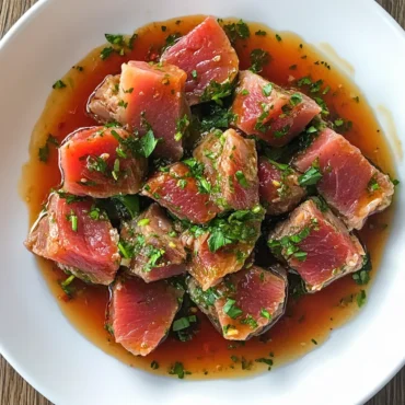 Buona Beef Tuna Genovese recipe