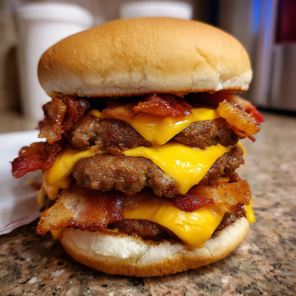 Carl's Jr Triple Western Bacon Cheeseburger Calories