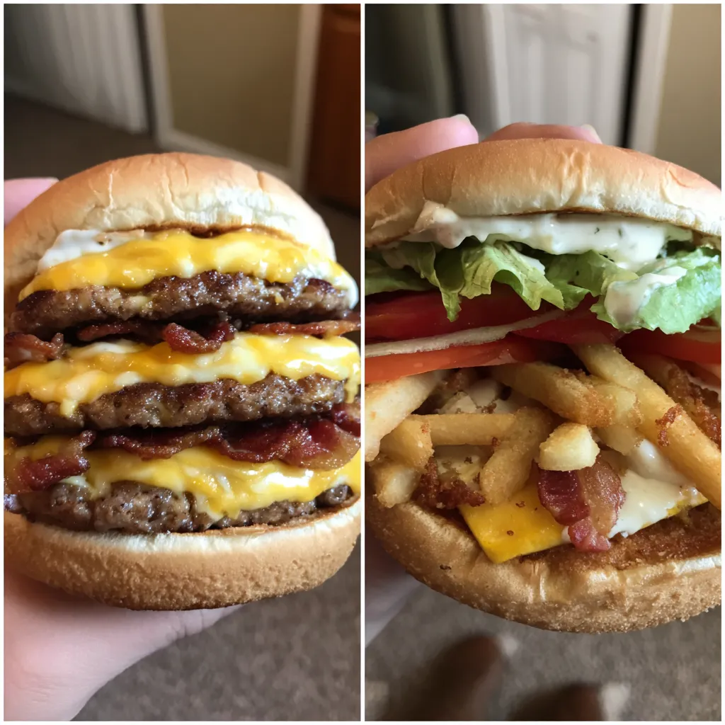 Carl's Jr Triple Western Bacon Cheeseburger Calories