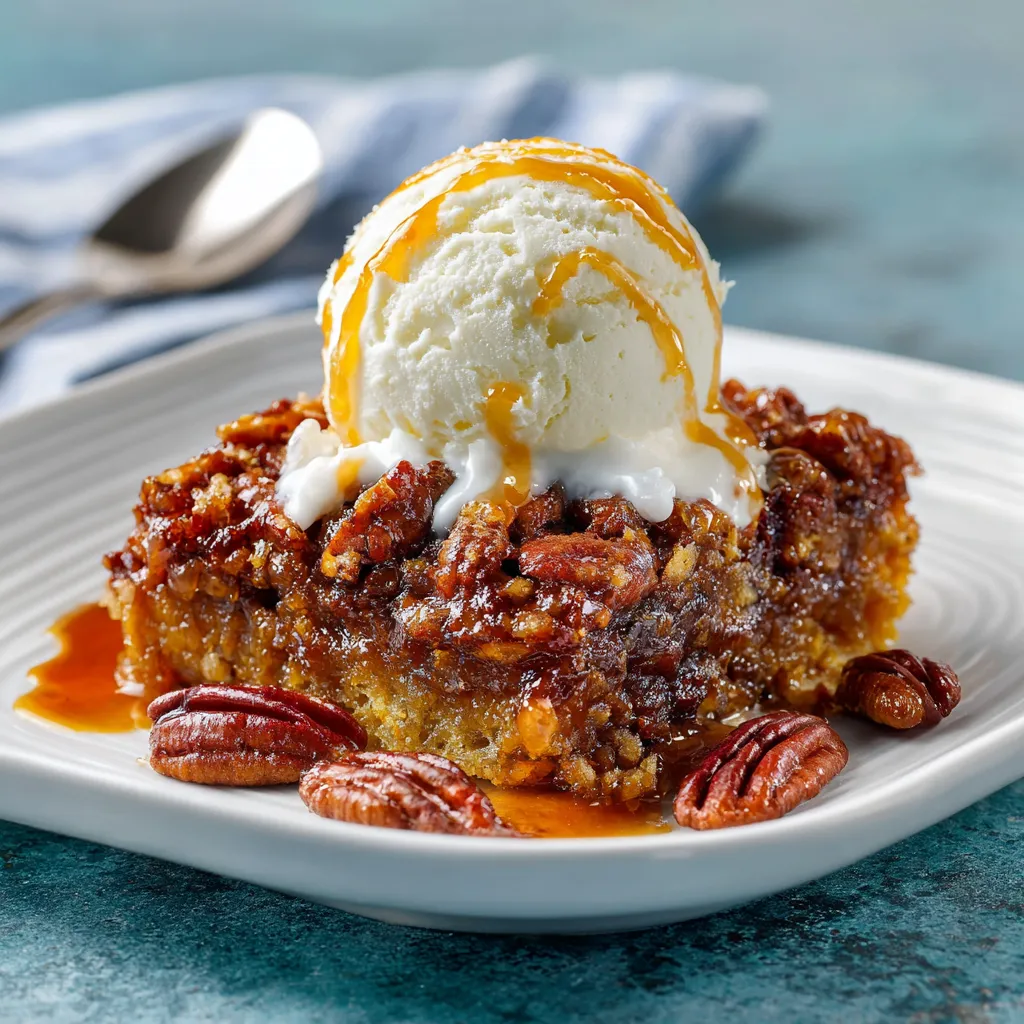 Easy Pecan Pie Dump Cake