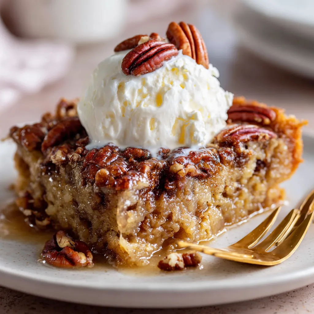 Easy Pecan Pie Dump Cake