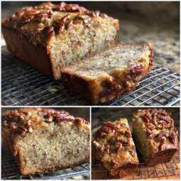 peach bread pecan praline