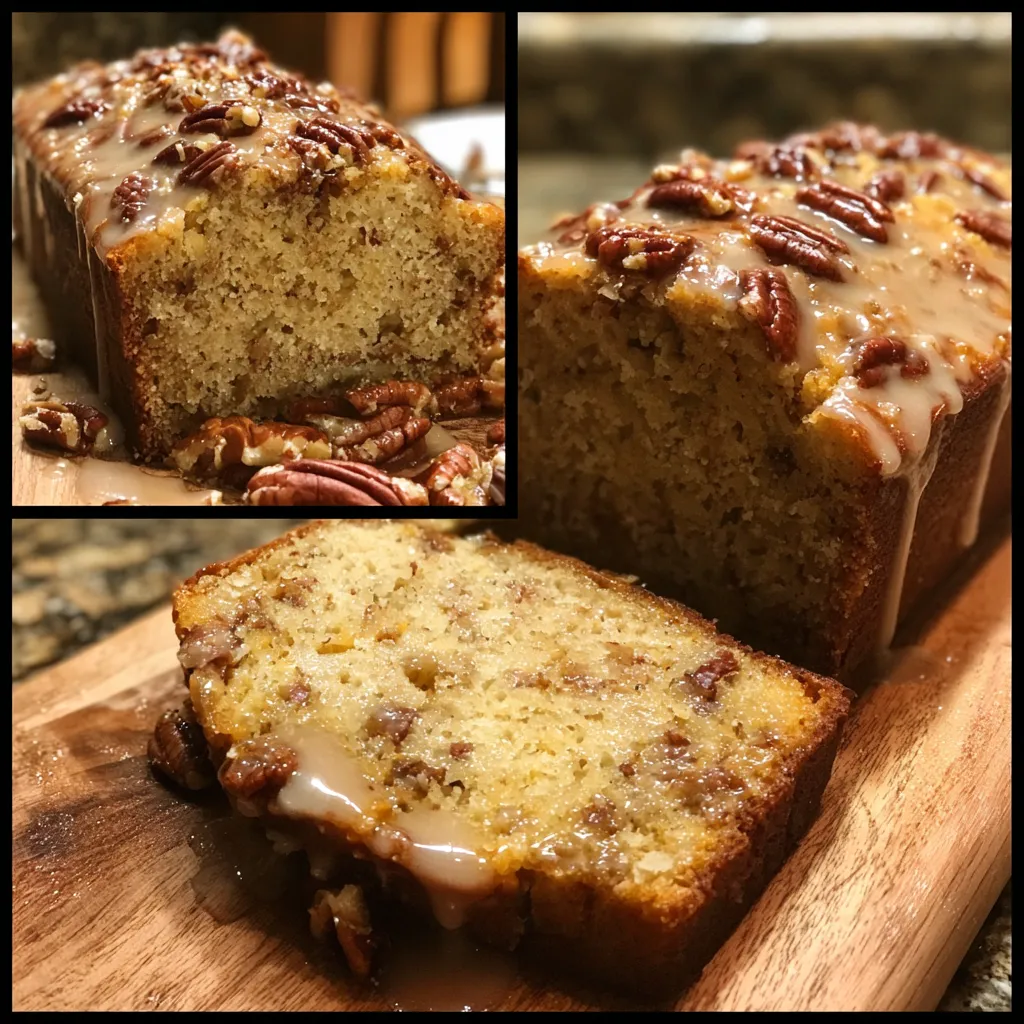 Peach Bread Pecan Praline