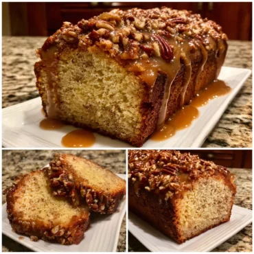 Peach Bread Pecan Praline