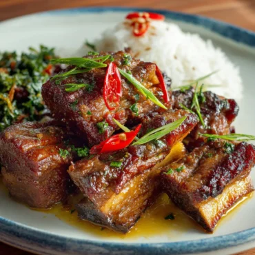 Beef Chuck Riblets Recipe