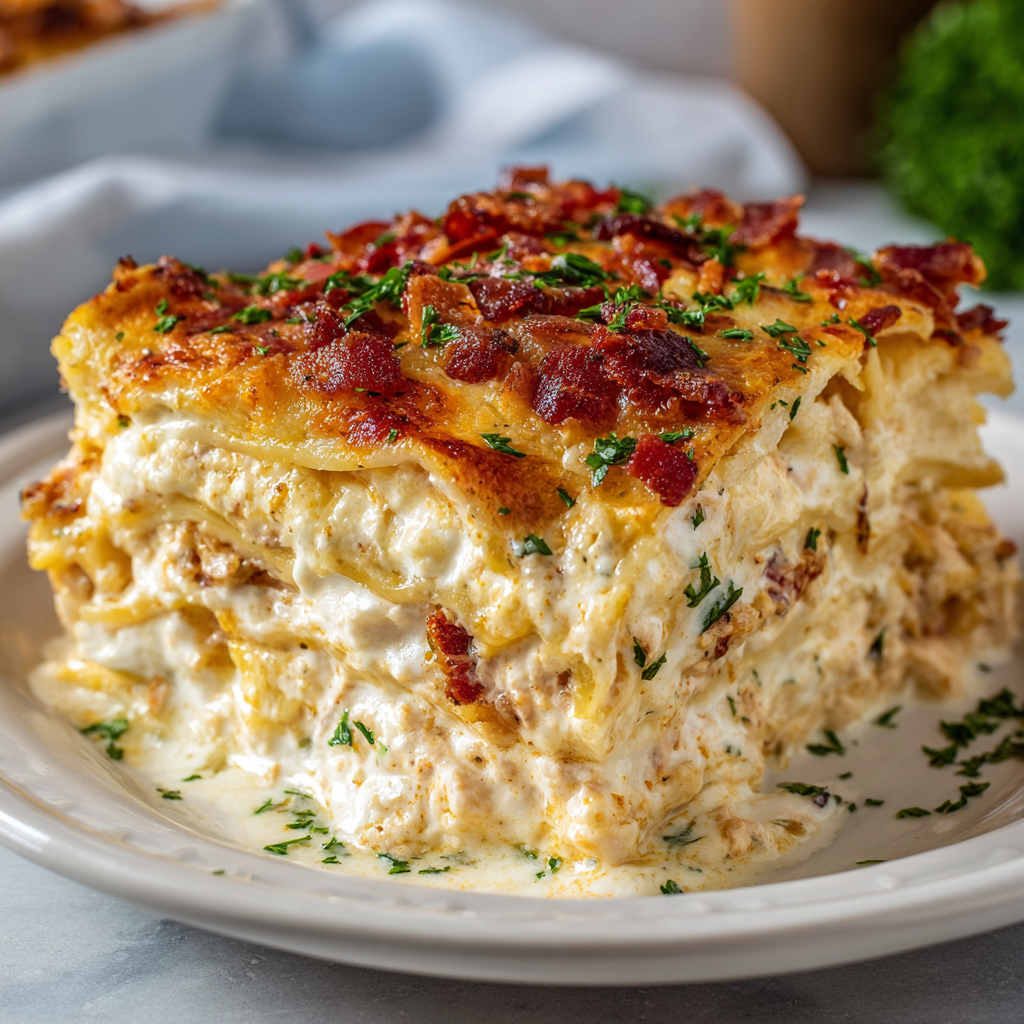 Crack Chicken Lasagna recipe