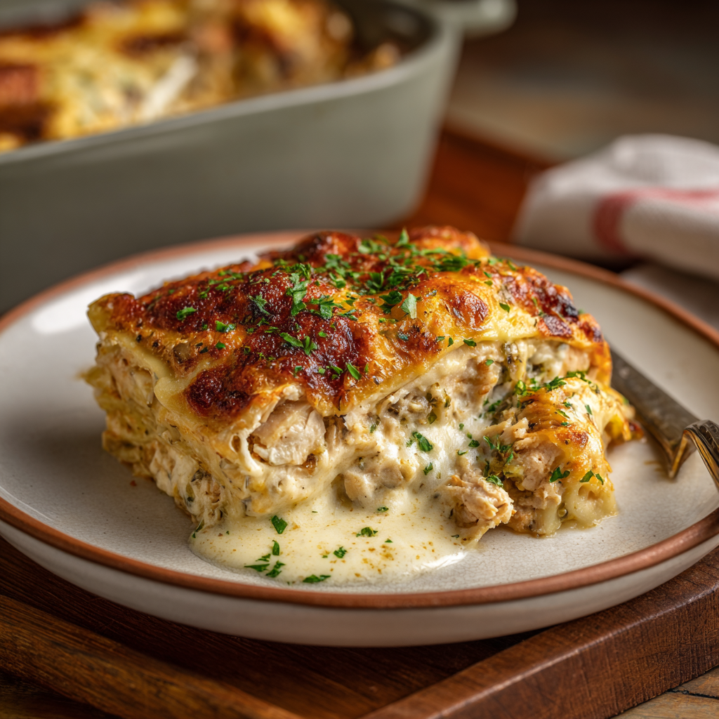 Crack Chicken Lasagna recipe