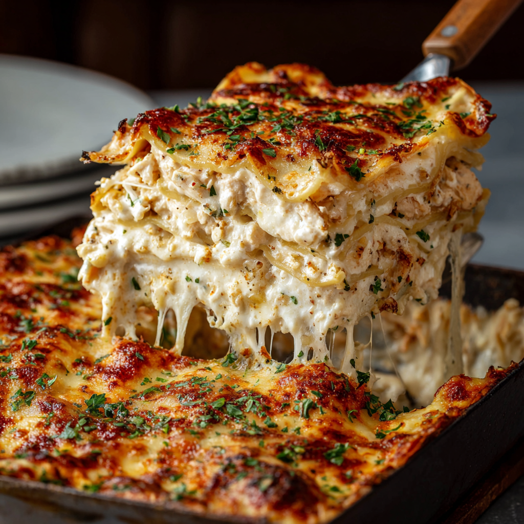 Crack Chicken Lasagna recipe