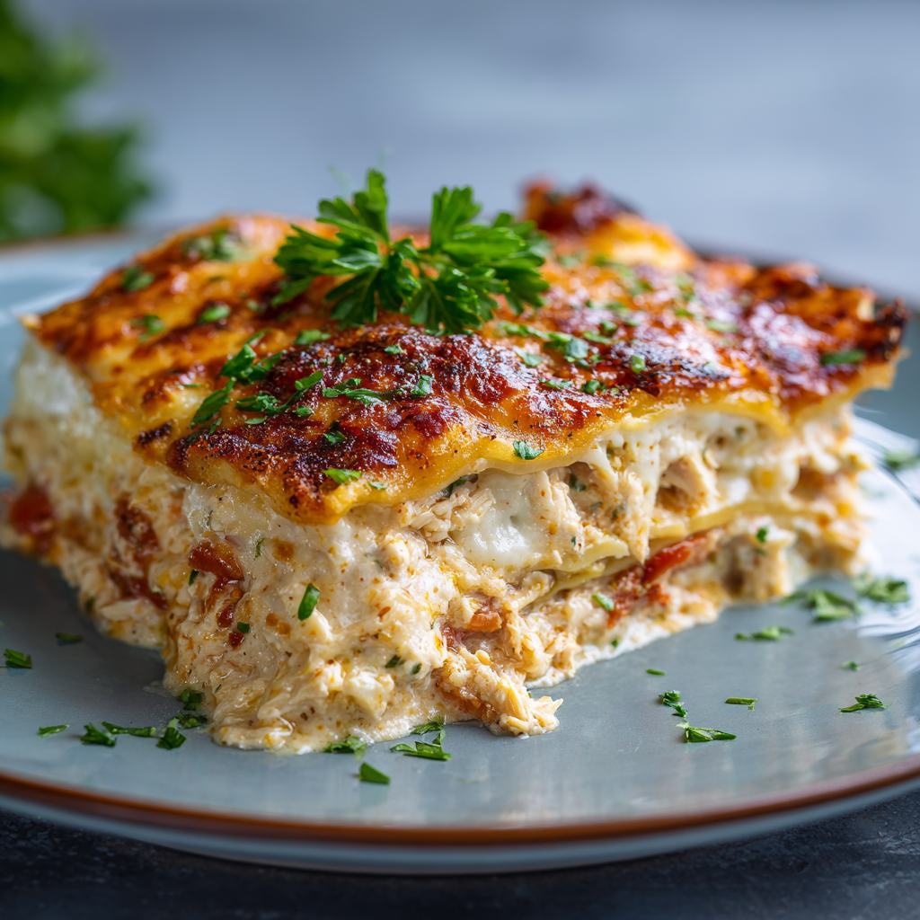 Crack Chicken Lasagna recipe