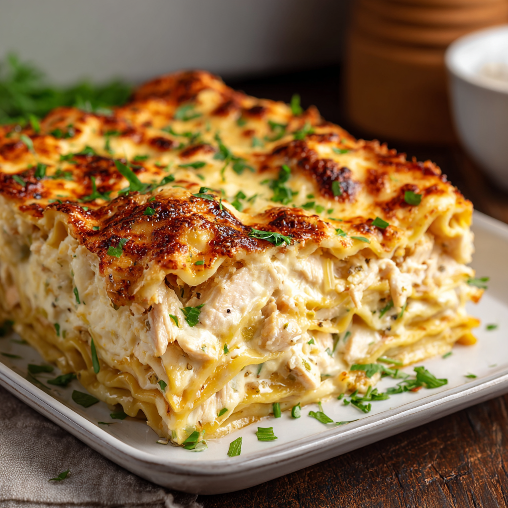 Crack Chicken Lasagna recipe