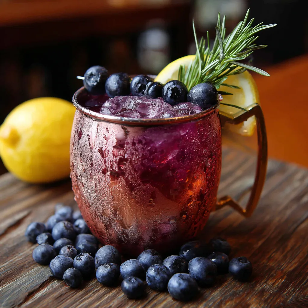 Huckleberry Mule Drink Recipe