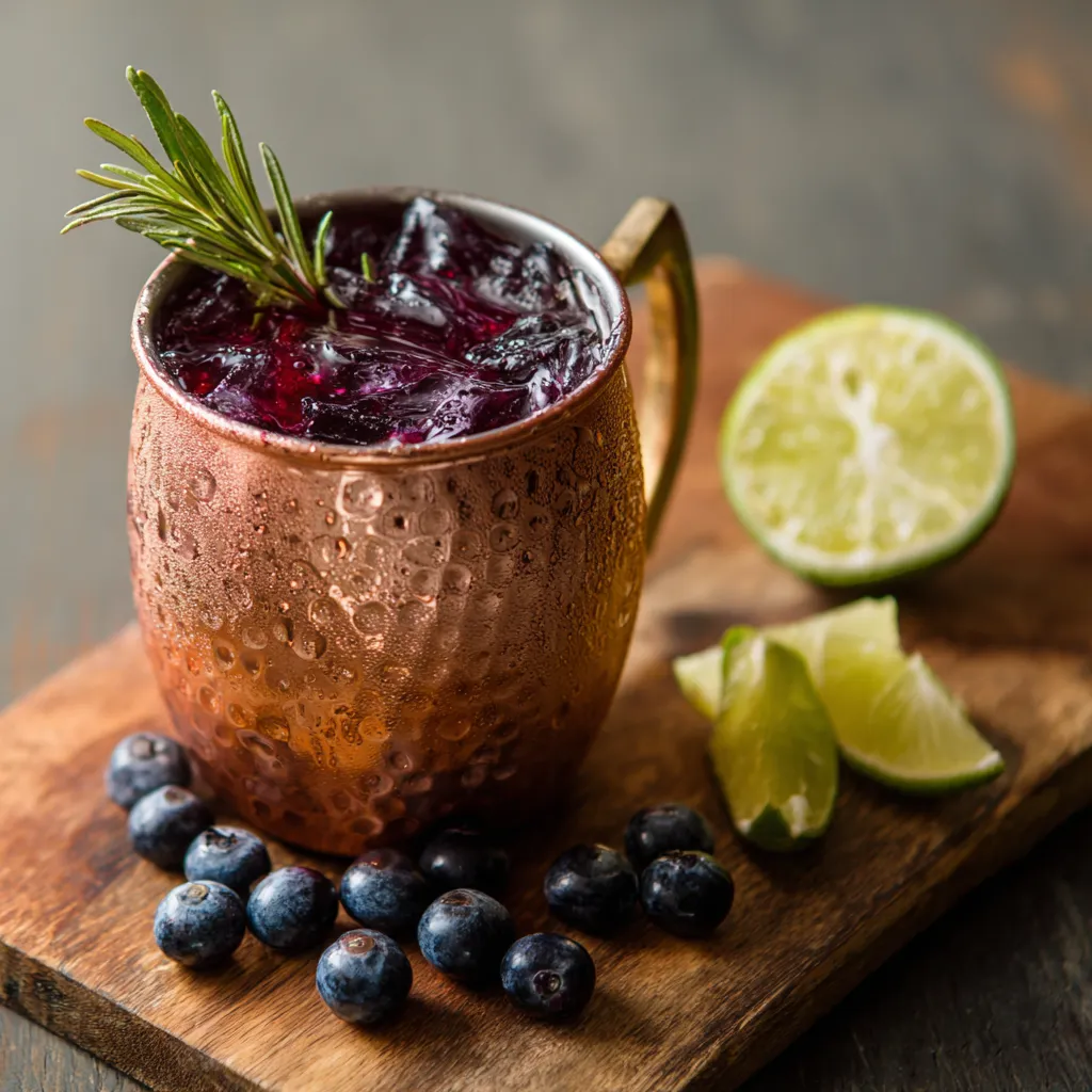 Huckleberry Mule Drink