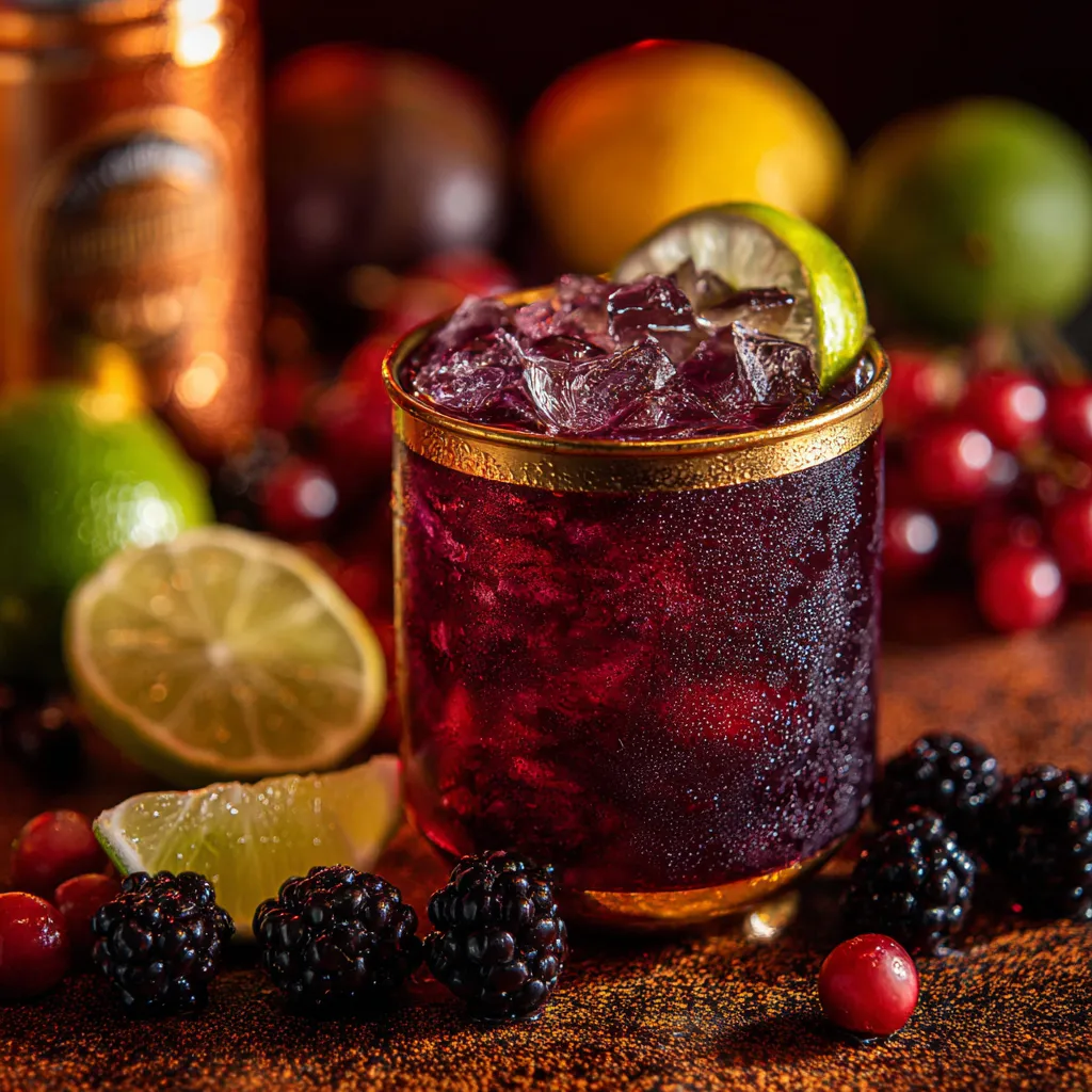 Huckleberry Mule Drink