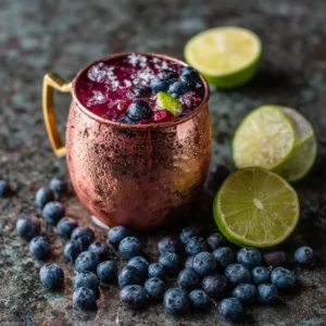 Huckleberry Mule Drink recipe