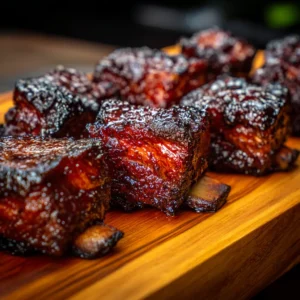 Smoked Beef Chuck Riblets Recipe