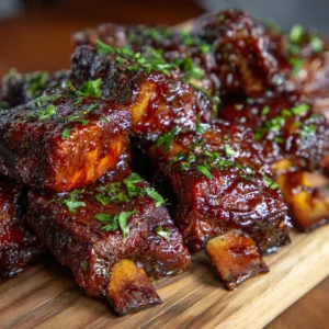Smoked Beef Chuck Riblets Recipe