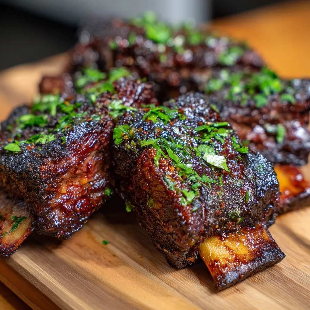 Smoked Beef Chuck Riblets Recipe