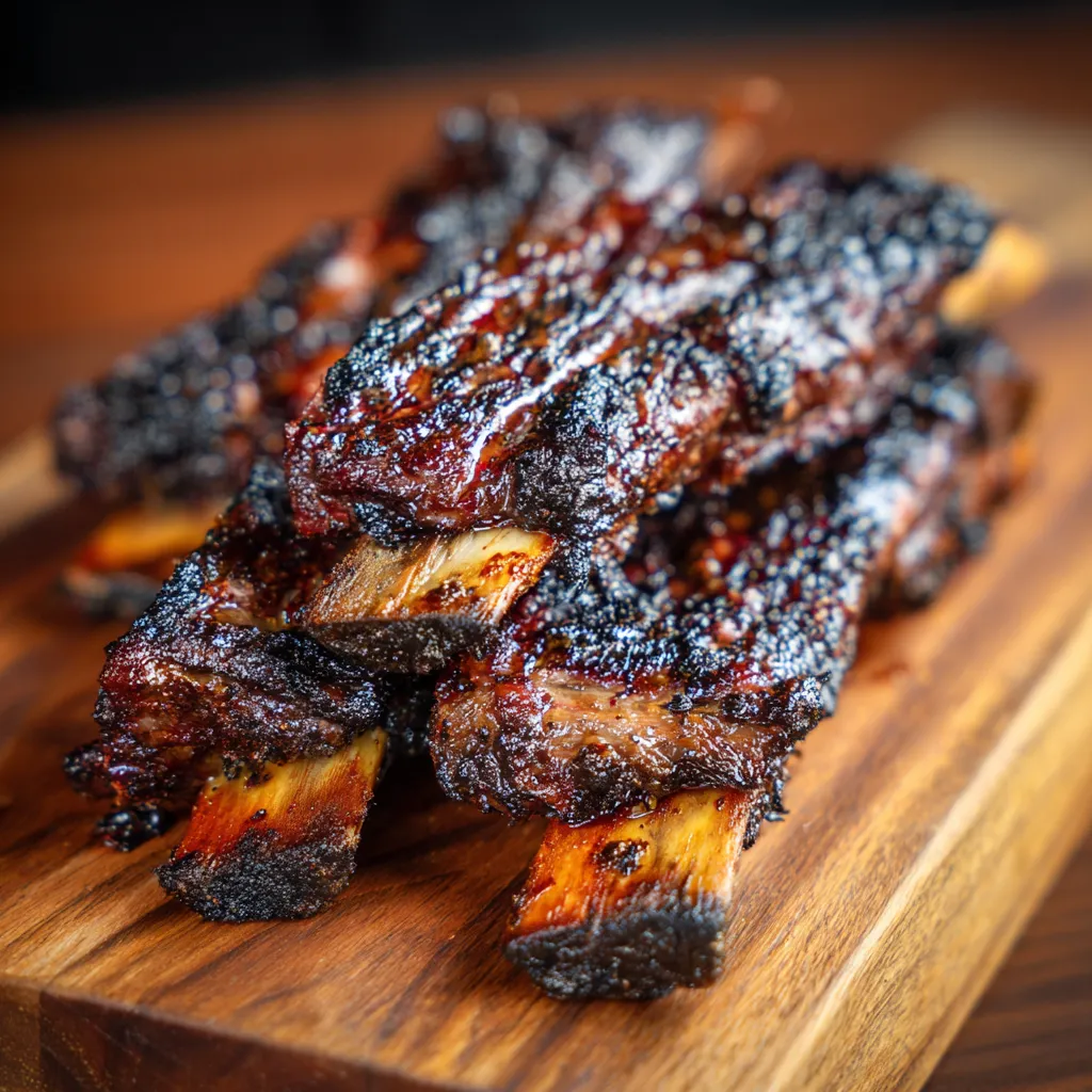 Smoked Beef Chuck Riblets Recipe