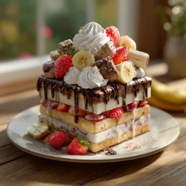 Atom Bomb Firework Cake