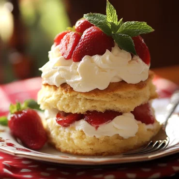 Amish Shortcake Recipe