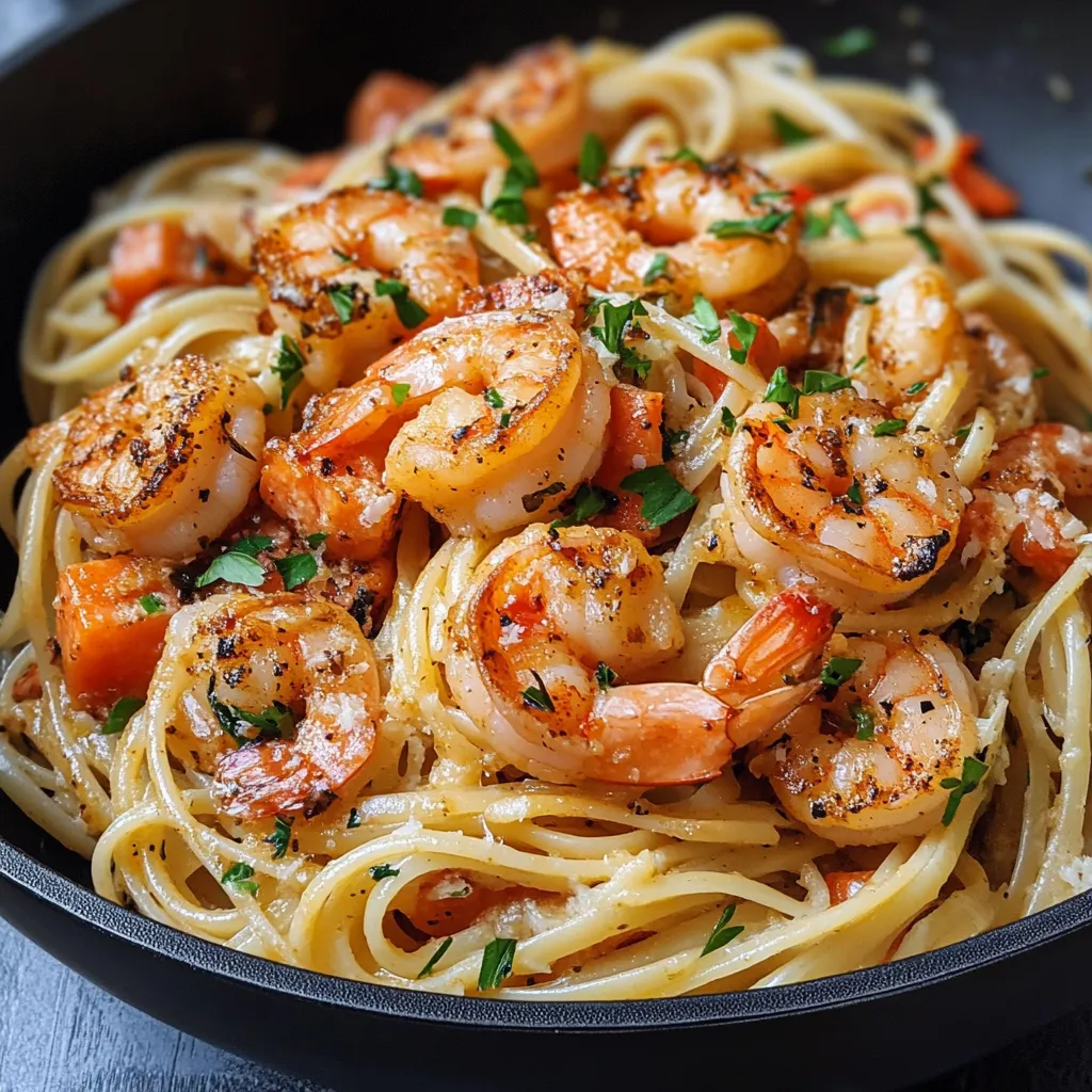 Easy cajun shrimp and salmon pasta 3 cajun shrimp and salmon pasta
