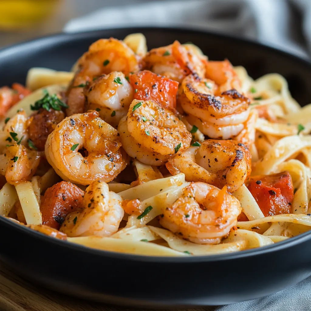 Easy cajun shrimp and salmon pasta 11 cajun shrimp and salmon pasta