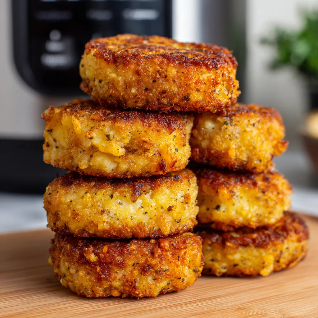 Easy Frozen Hash Brown Patties in Ninja Air Fryer – 5 Steps 1 Frozen Hash Brown Patties in Ninja Air Fryer
