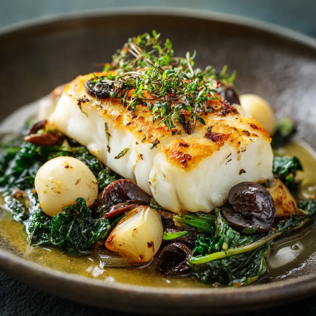 Halibut Olympia Recipe
