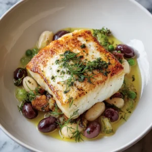 Halibut Olympia Recipe