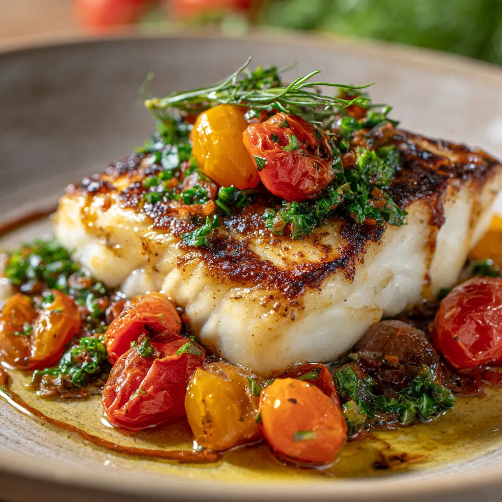 Halibut Olympia Recipe