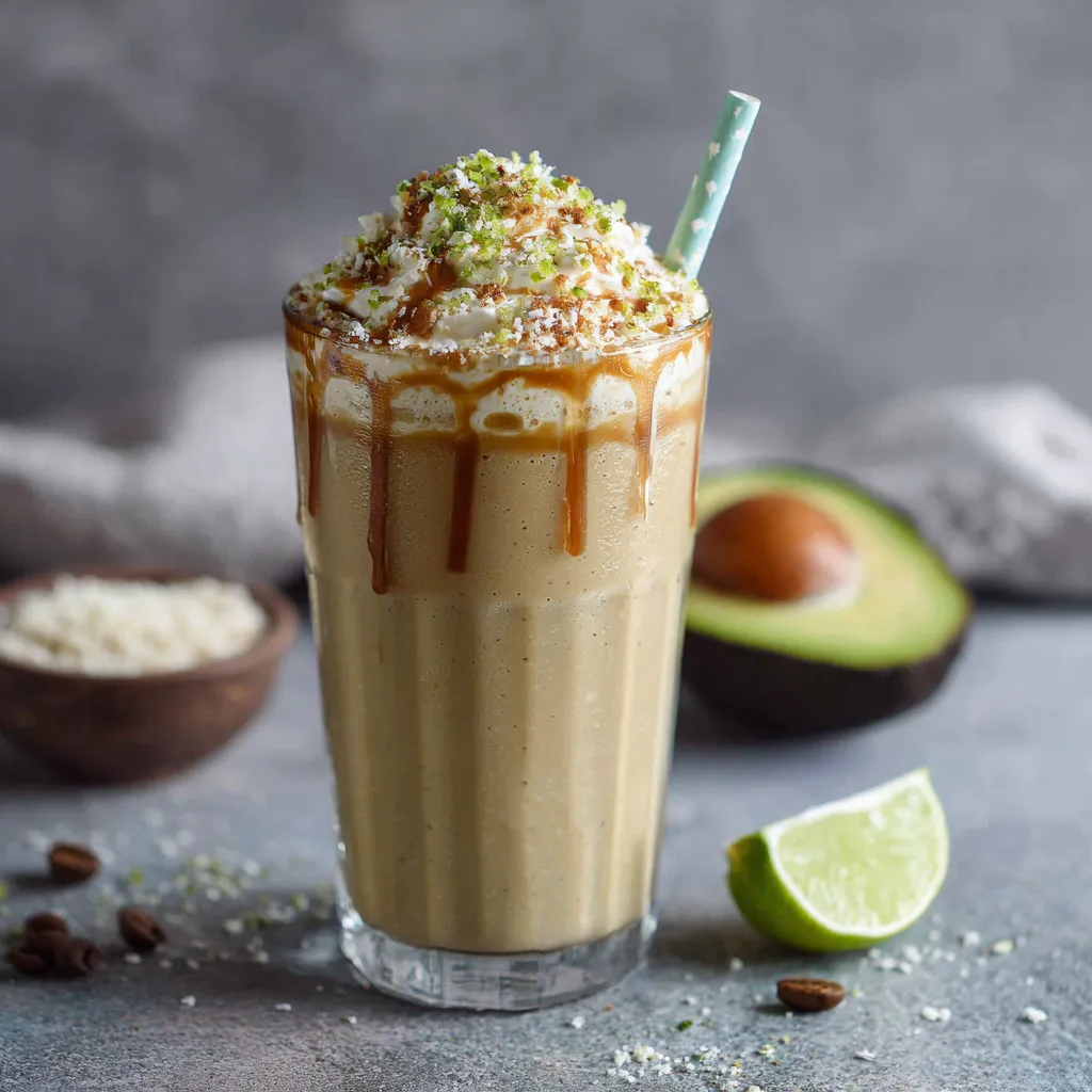 avocado coffee smoothie
