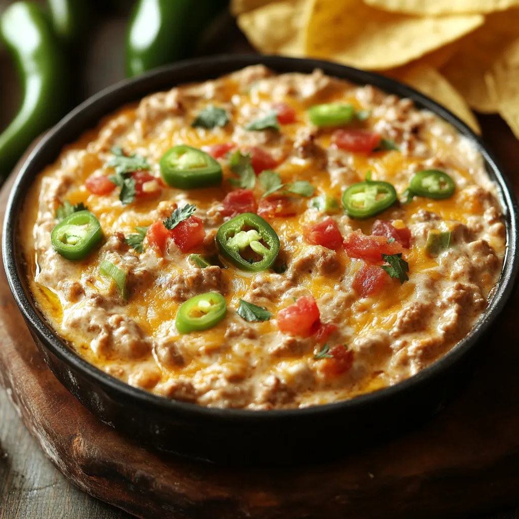 meaty texas trash dip recipe