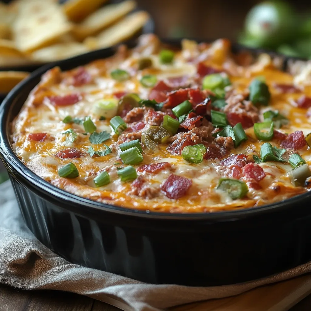 meaty texas trash dip recipe