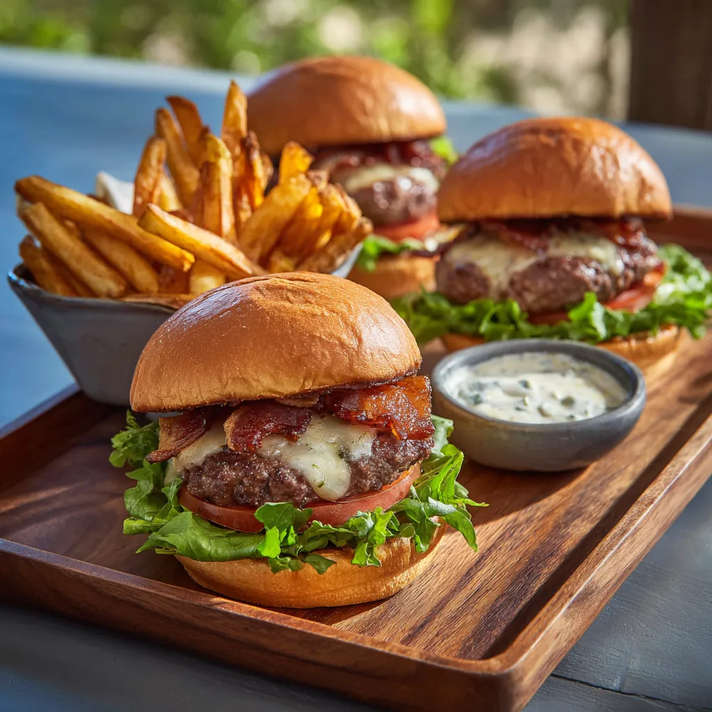 Joanna Gaines Burgers and Fries Recipe