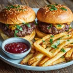 Joanna Gaines Burgers and Fries Recipe