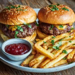 Joanna Gaines Burgers and Fries Recipe