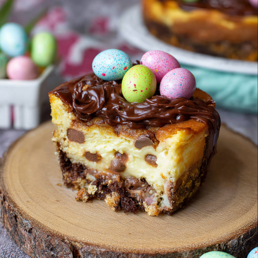 Baked Mini Egg Cheesecake Recipe