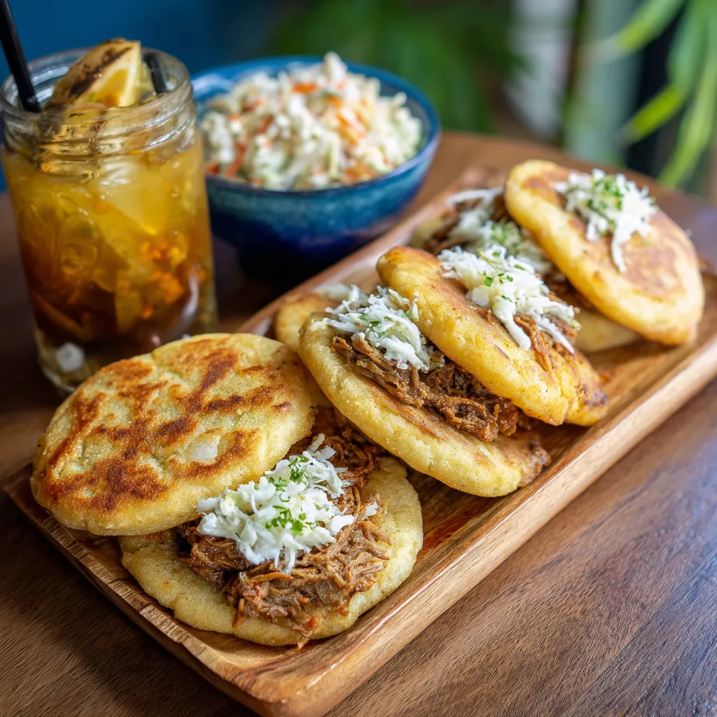 Puerto Rican arepas ingredients