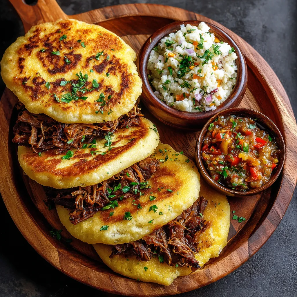 Puerto Rican arepas ingredients